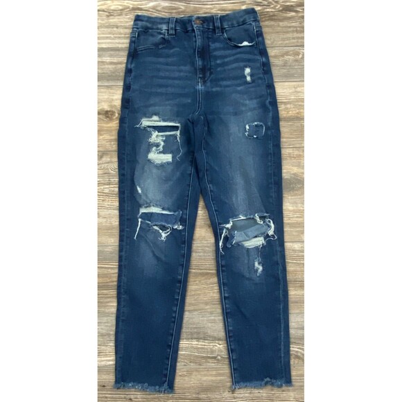 American Eagle Jeans Next Level Stretch "Curvy Highest Rise Jegging" Women's 4 - Picture 1 of 12